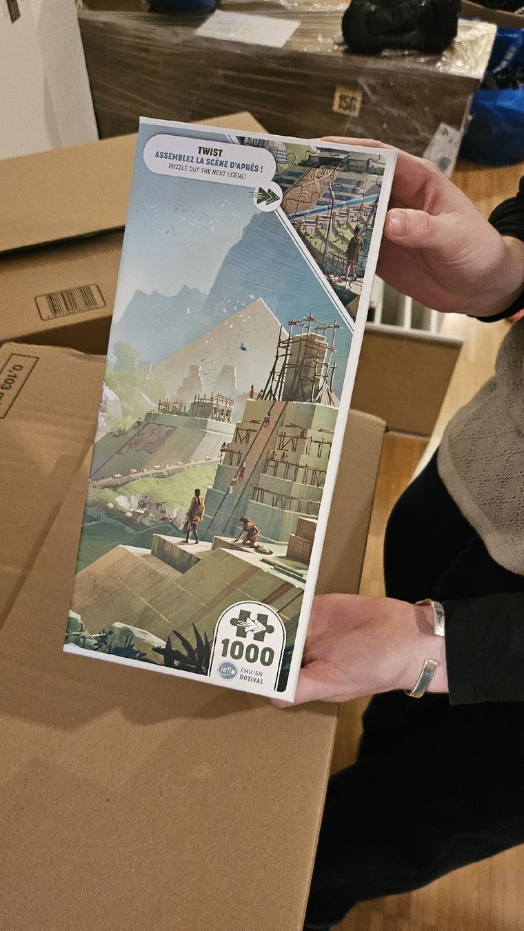 Puzzles: Antike Pyramiden Puzzle, 1000 Teile – Neu (gemäss Beschreibung) aus Zürich von kar_c5mx