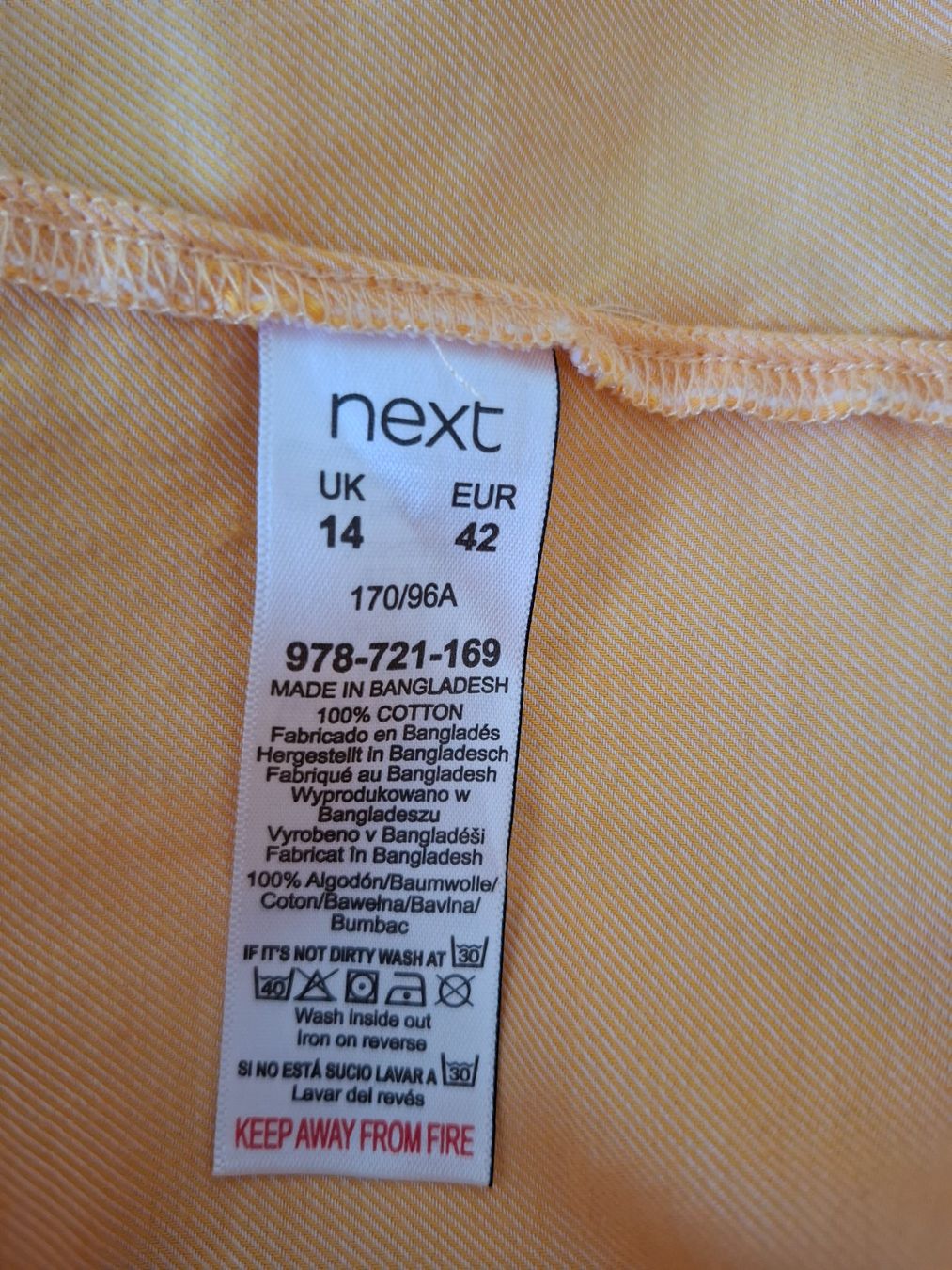 Next Blusen: Bluse Next Orange 42 – Gebraucht aus St.Gallen von LaMiSa 6