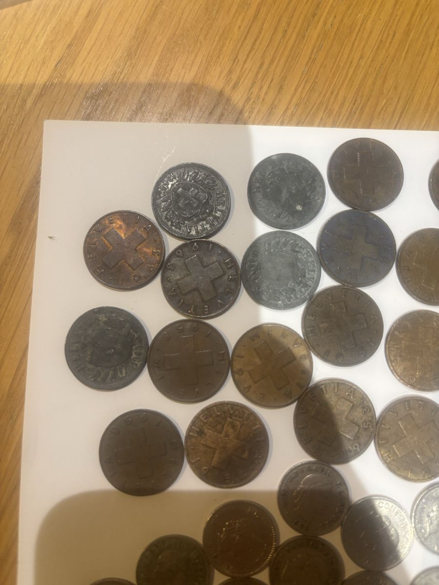 Tutti le monete: Lot pièces 2ct et 5ct  – Usato da Grandcour venduto da Fofe27 3