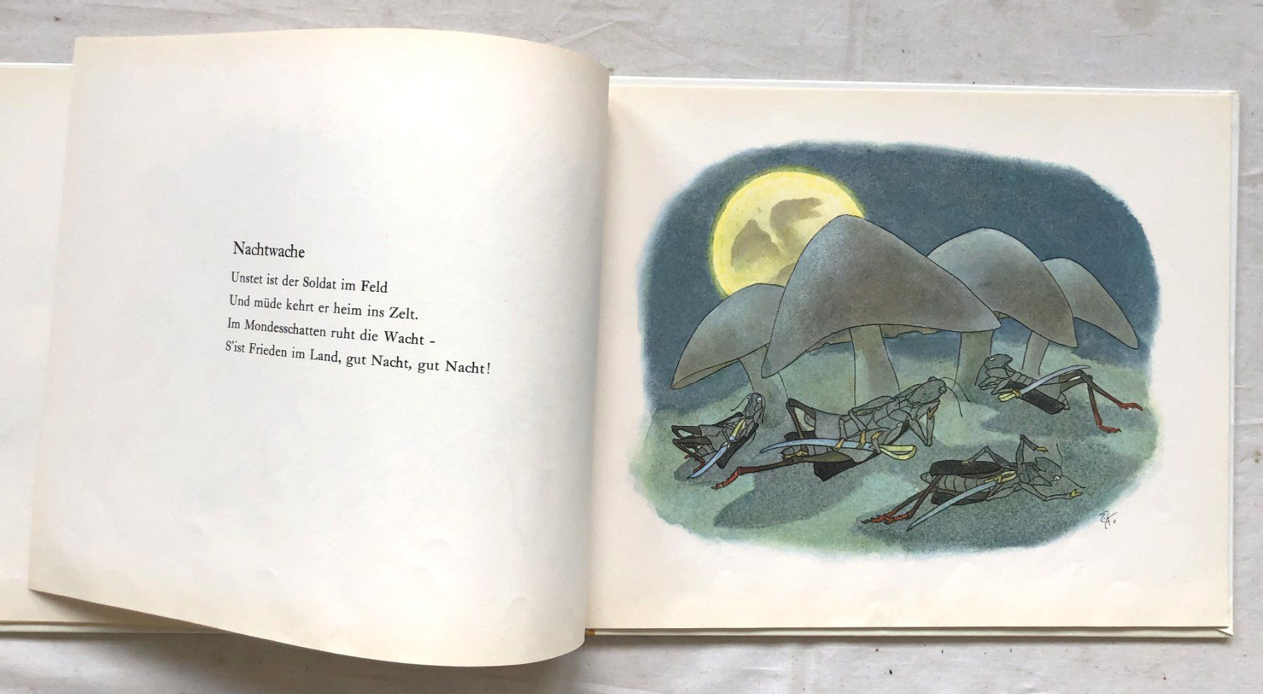 Bücher: Grashupfer von Ernst Kreidolf - Kinderbuch – Gebraucht aus Schaffhausen von durruti 3