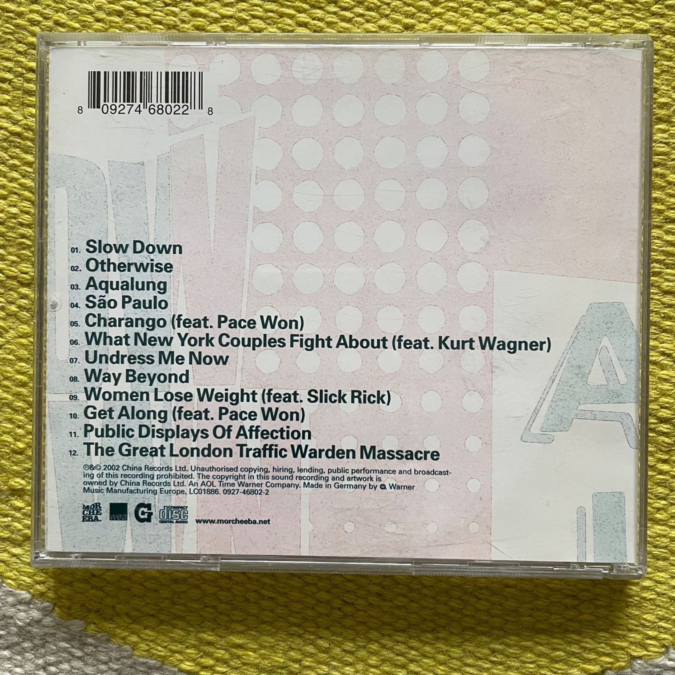CDs: MORCHEEBA-CHARANGO – Gebraucht aus Rorschacherberg von CD-Roli 1