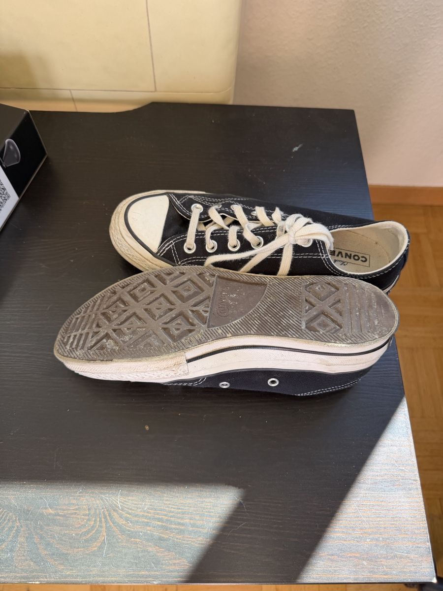 Converse Scarpe da uomo: Converse Chuck Taylor schwarz – Usato da Aarau venduto da alinaxiv 1