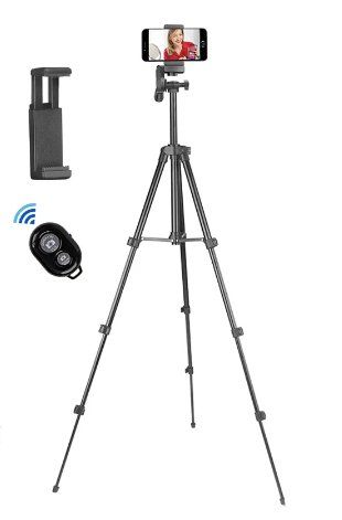 Stative & Köpfe: Fotostativ Kamerastativ Stativ 102cm mit Bluetooth Remote – Neu und originalverpackt aus Châtelaine von topshop.switzerland 1