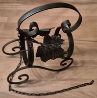 Vintage Weinflaschenhalter aus Schmiedeeisen - Schweiz