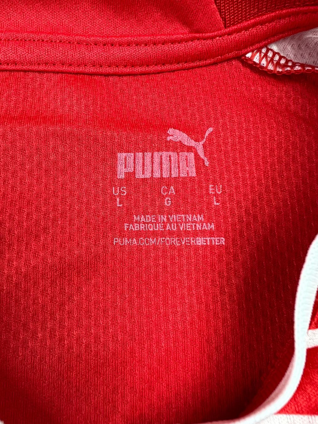 Puma Canottiere & Pantaloni: SCHWEIZ NATI 2022 TRIKOT L – Usato da Lüchingen venduto da Jersey_Time 1
