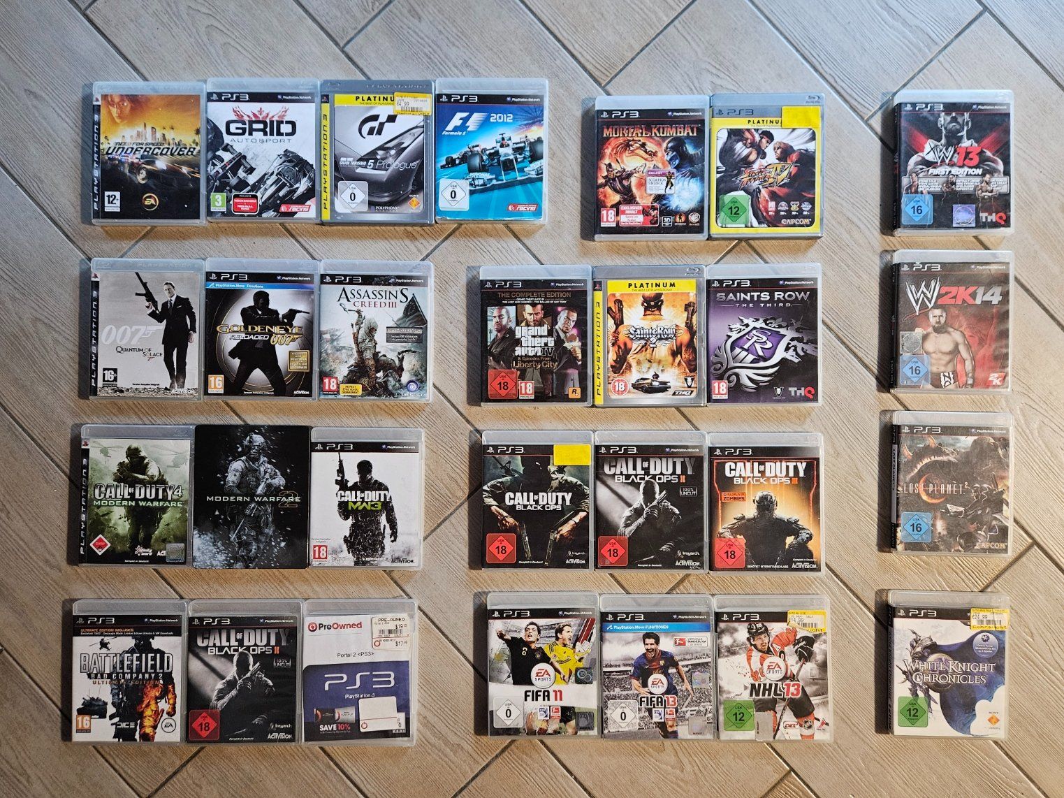 Sony Console: PlayStation 3 Slim (Console + Controller + 28 Spiele) – Usato da Saas-Grund venduto da Lojack84 1