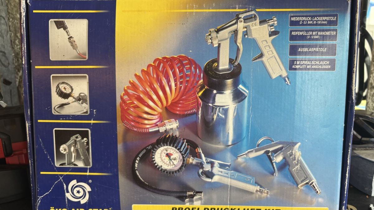 Compressori: Profi Druckluft-Kit – Nuovo e nell'imballaggio originale da Niederlenz venduto da danze01 3