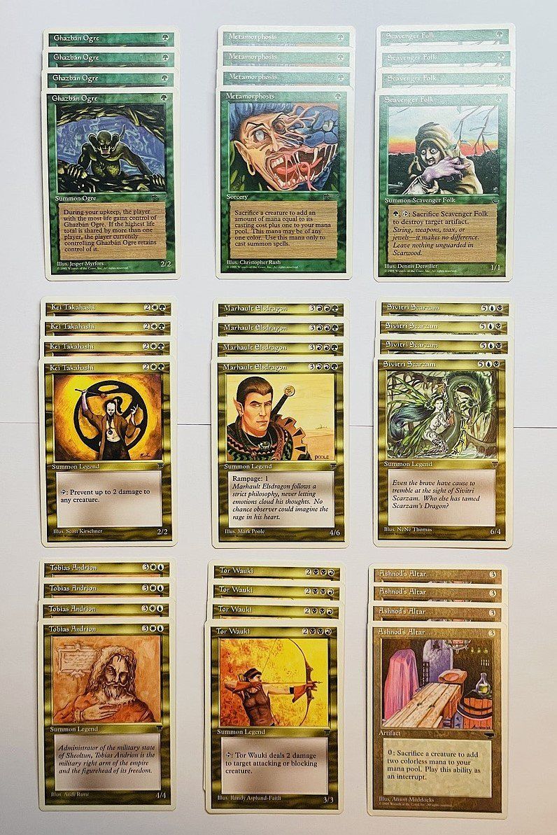 Magic The Gathering Carte collezionabili: Magic The Gathering Common Sammlung Chronicles 168 Stück – Usato da Duggingen venduto da nad_6yzh 5
