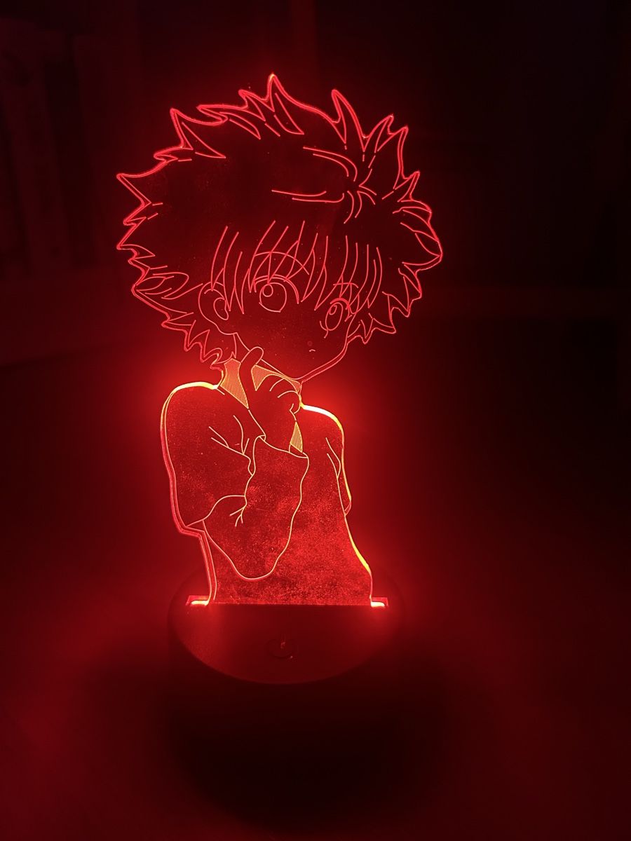 Tutte le decorazioni: Lampe LED 3D Killua Hunter x Hunter – Usato da Perrefitte venduto da Tess_zmp 3