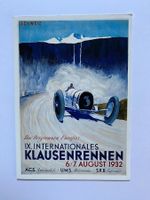 Plakat für IX. Internationales Klausenrennen 1932 (Repro.)