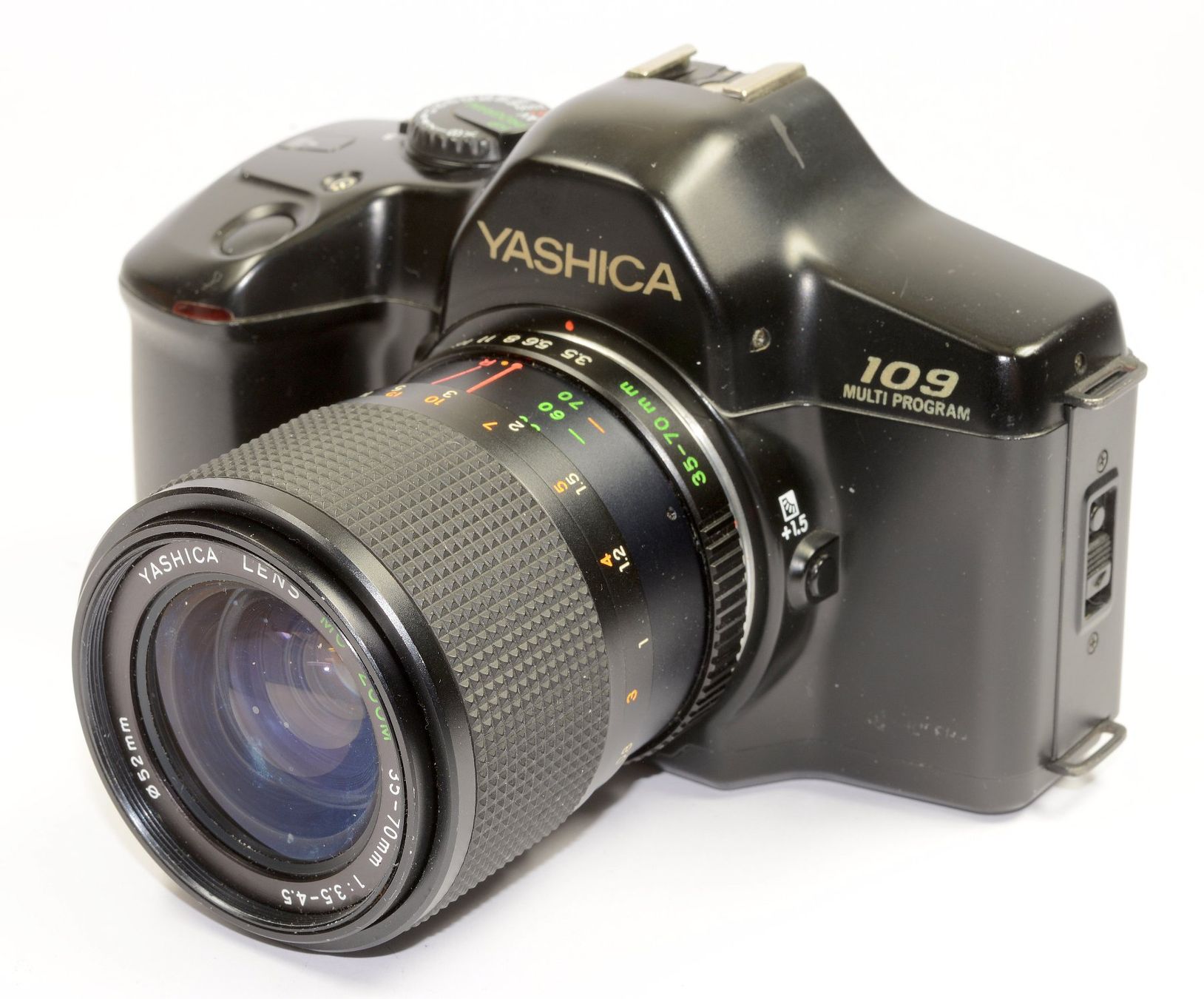 Yashica Fotocamera: Yashica Multiprogram + 2 Objektive  2325/109 – Usato da Bern venduto da Olynon 1