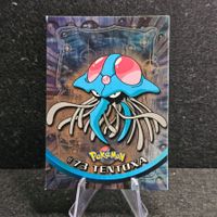 Pokemon Topps Holo Foil Blue 1. Edition/Print DE Tentoxa