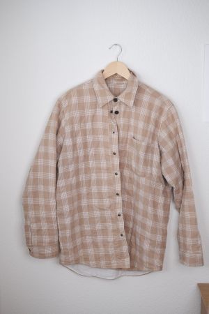Hundhund Überhemd / Jacke aus Quilt (Männergrösse M)