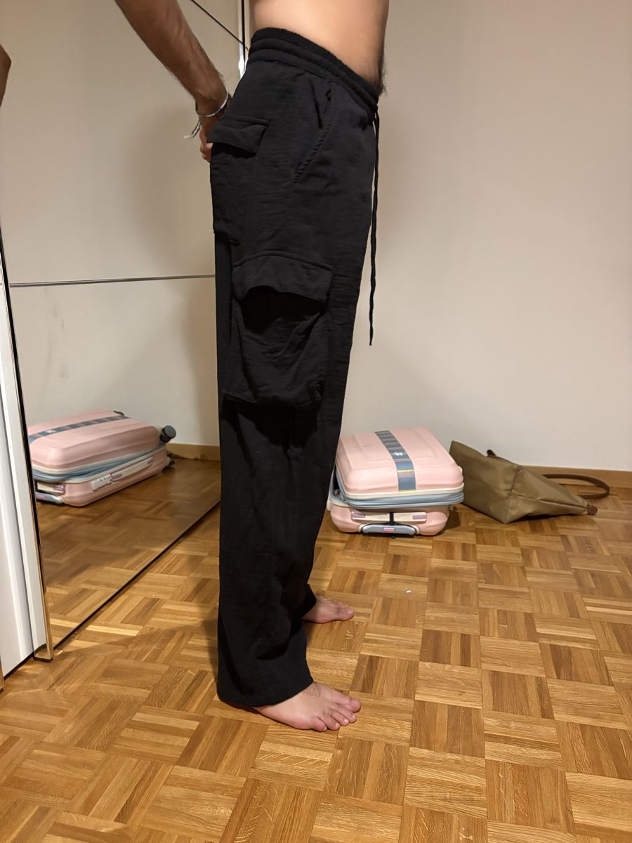 Bershka Hosen: Black Cargo Pants Size M – Neu (gemäss Beschreibung) aus Lausanne von mar_s2w8 2