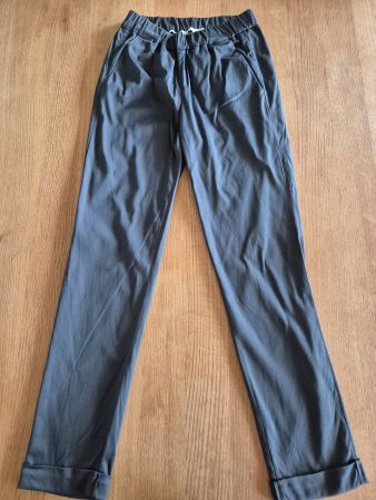 FABIANA FILIPPI Pantalon coton femme gris CH32-34, I38, XXS