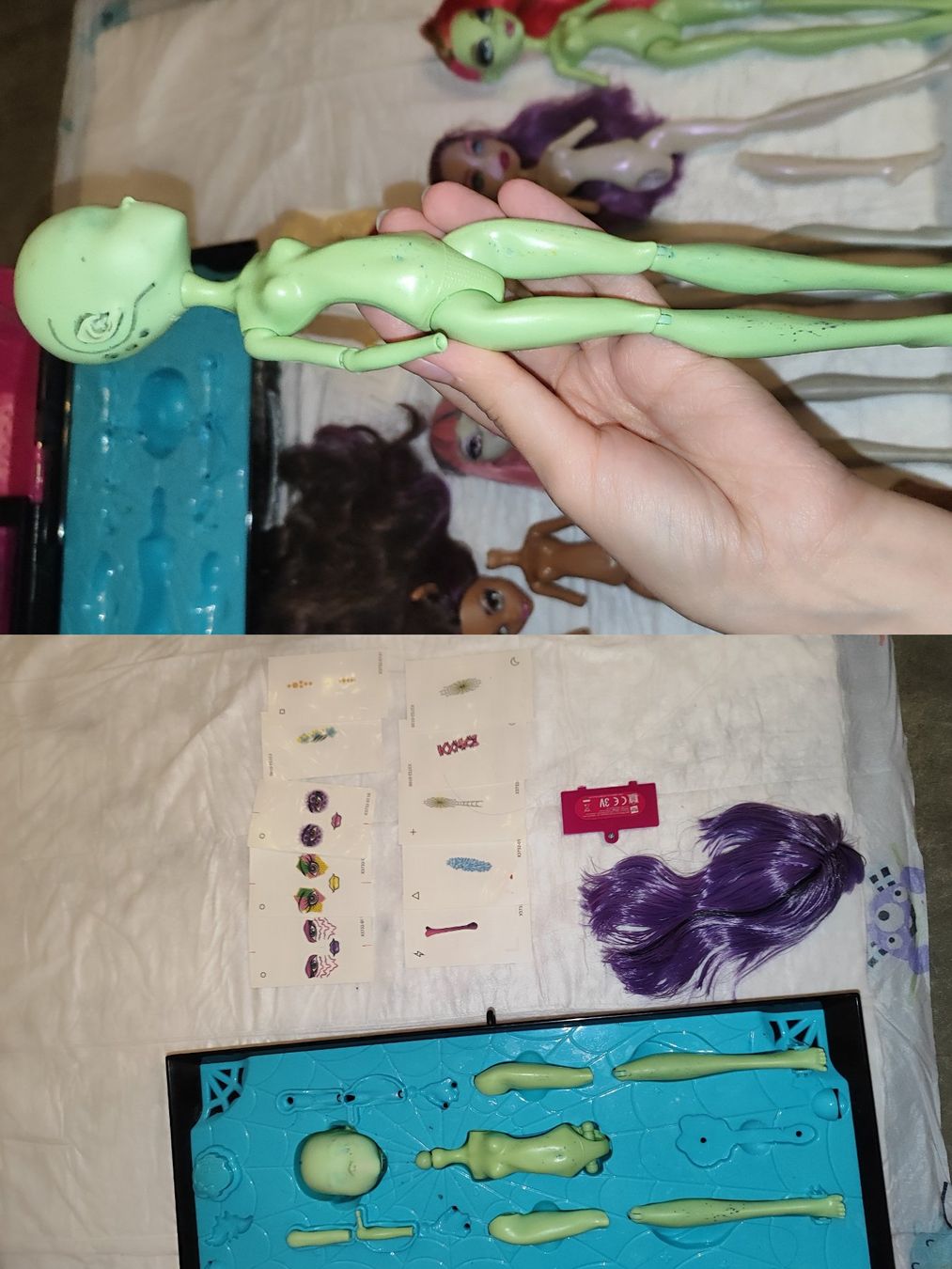 Bambole: 9 kaputte Monster-High-Puppen – Difettoso da Wimmis venduto da and_7f5k 2