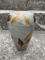Alte Japanische Vase, Unikat, Herbstdeko, Vintage Look