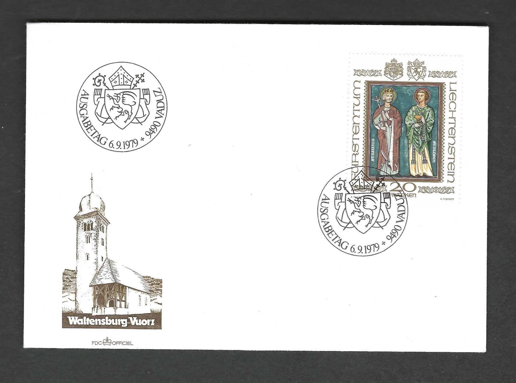 Buste & buste per spedizione: LIECHTENSTEIN FDC  1979 – Usato da Koblenz venduto da Markenhimmel