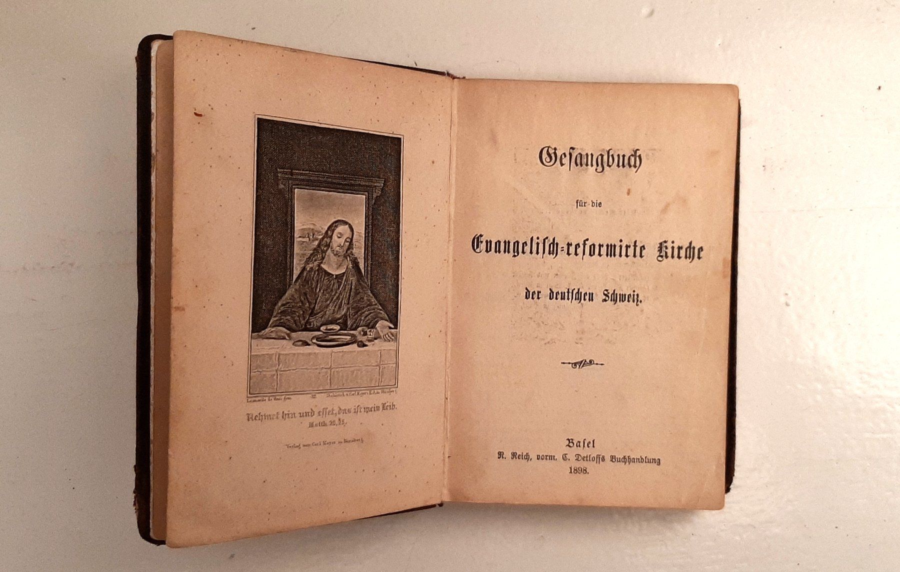 Libri: Gesangbuch 1898 Evangelisch reformierte Kirche – Usato da Zürich venduto da SmartKeith 1
