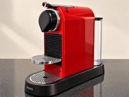 KRUPS Nespresso CitiZ Kaffeemaschine Rot