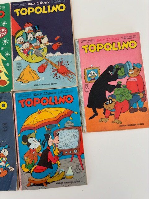 Fumetti: 10  TOPOLINI ANNI 1965 BUONI E RARI – Usato da Davesco-Soragno venduto da kappas 3