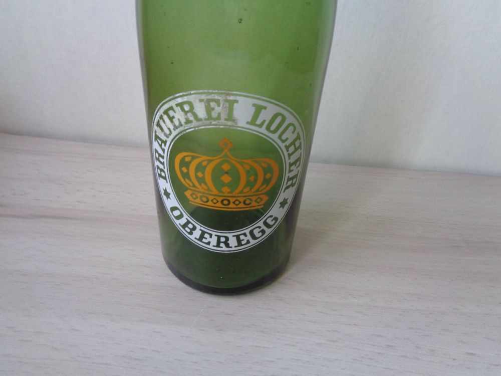 ALTE APPENZELLER BIERFLASCHE 1965 BRAUEREI LOCHER OBEREGG | Kaufen auf ...