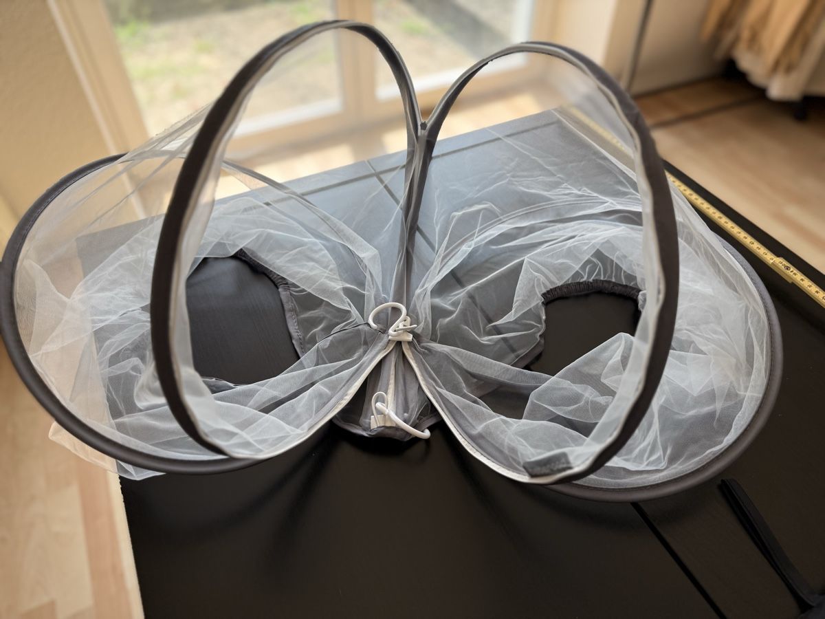 Wiegen & Stubenwagen: Beberoad - Mosquito Net for Co-sleeper new 96cm x 55cm  – Neu und originalverpackt aus Wallbach von Nenex 2