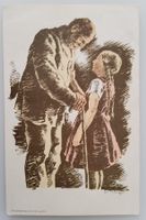 Bundesfeierpostkarte Nr.48II - 1928 - Grossvater mit Mädchen