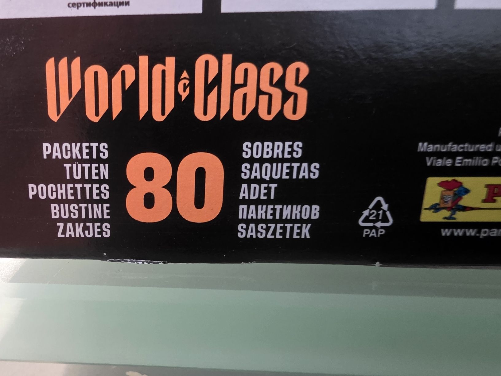 Panini Carte collezionabili: Panini World Class 2024 Sammelbilder 80 Packungen – Nuovo e nell'imballaggio originale da Winterthur venduto da Pato81 2