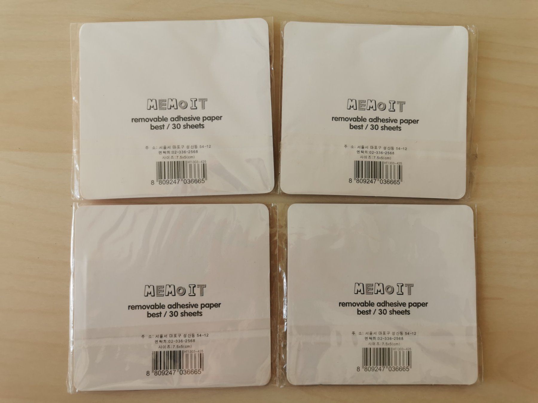 Sticker: Haftnotizen, 4x 30 Blatt, farbige Muster – Nuovo e nell'imballaggio originale da Zürich venduto da ms993 1
