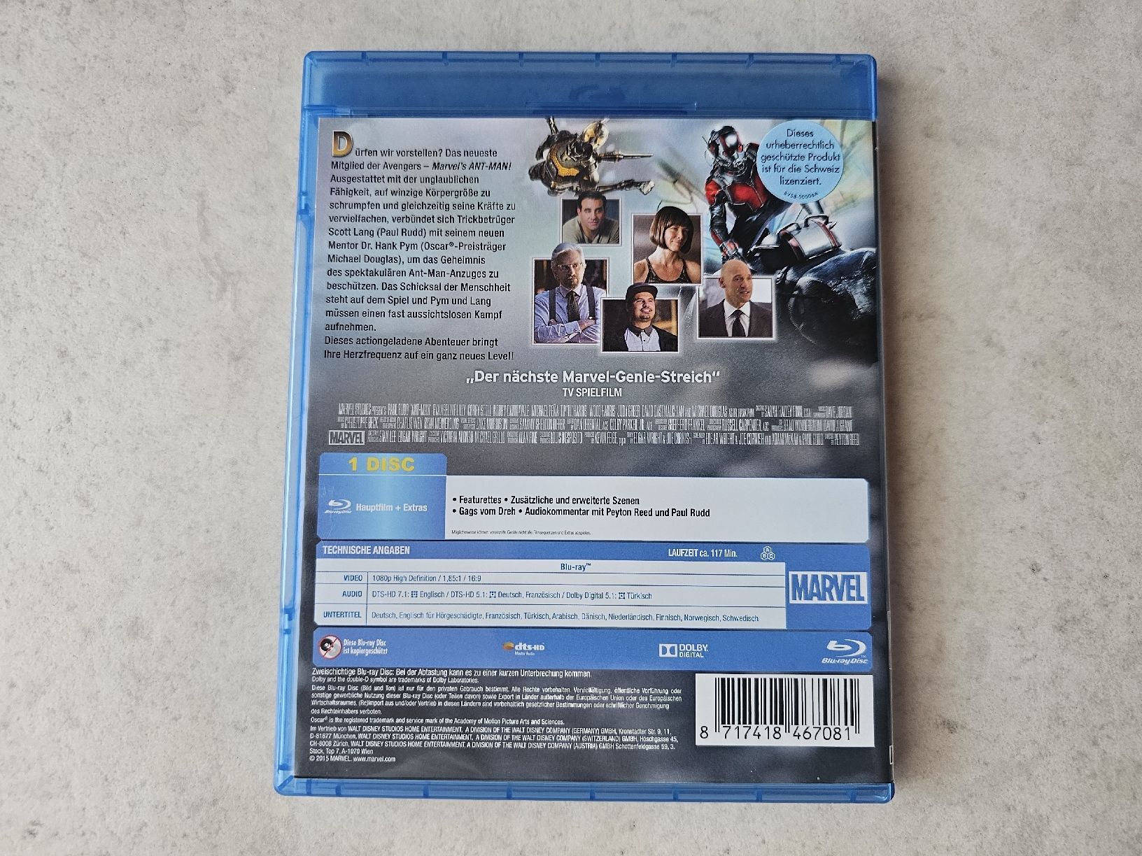 Alle DVDs: Ant-Man  /  Bluray – Gebraucht aus Schneisingen von backstore24 1