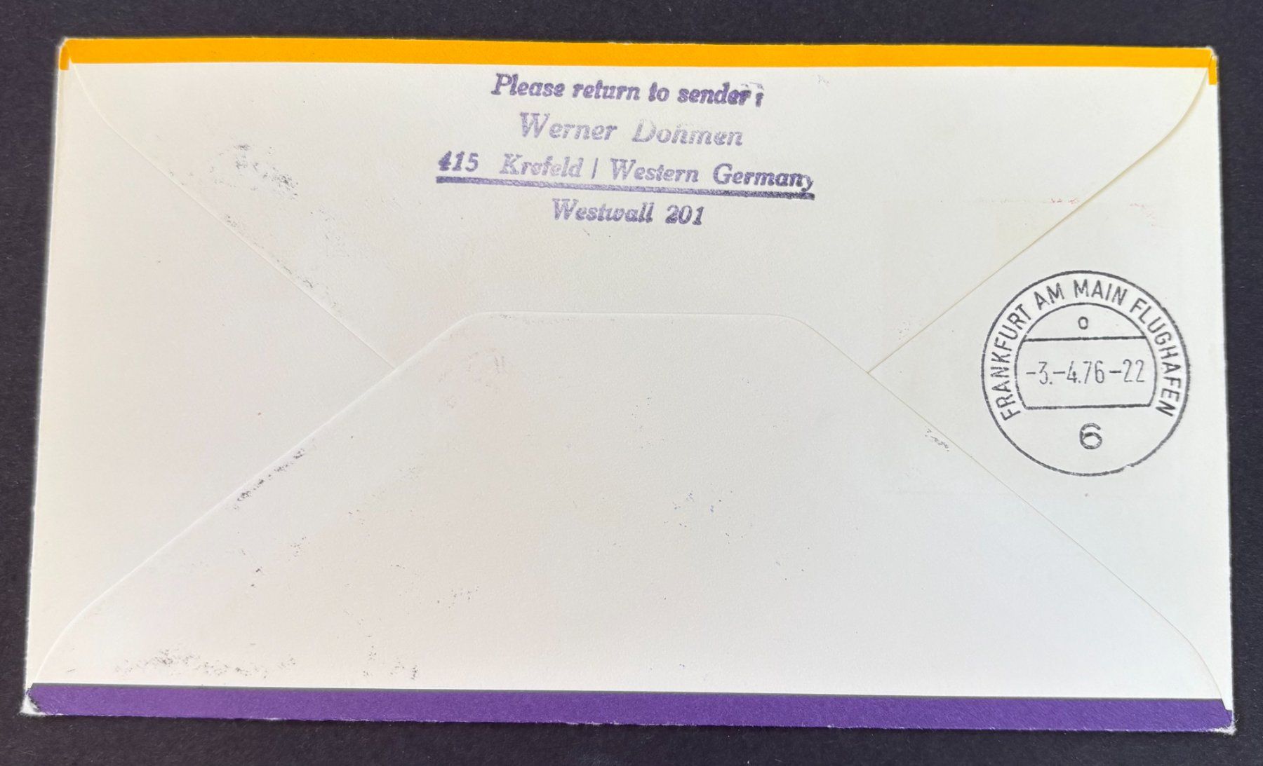 Alle Briefmarken: LUFTHANSA ERSTFLUG LH-339 BOEING 737 – Gebraucht aus Ostermundigen von wini63 1