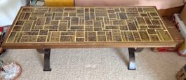 Grosser Mosaik-Couchtisch, Vintage, Top Zustand!