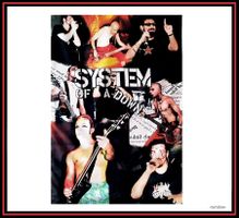 Fahne *System Of A Down* - Nr. J-3330