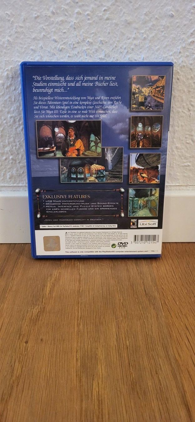 Sony Giochi: PS 2 - Myst 3 Exile – Usato da Münsingen venduto da DigitaleSpielecke 1