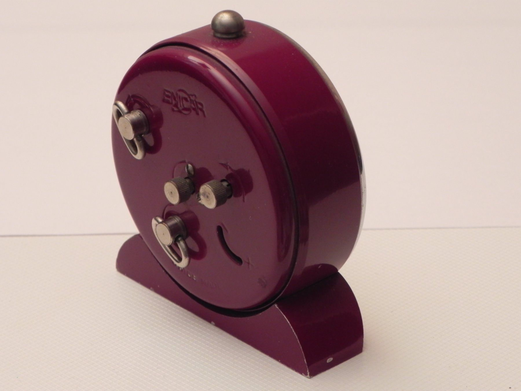 Enicar Wecker: Vintage Enicar Tischwecker – Gebraucht aus Minusio von Lory64 4