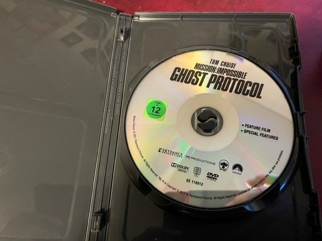 Tutti i DVDs: DVD Phantom Protokoll von Tom Cruise – Usato da Nottwil venduto da Frontal 2