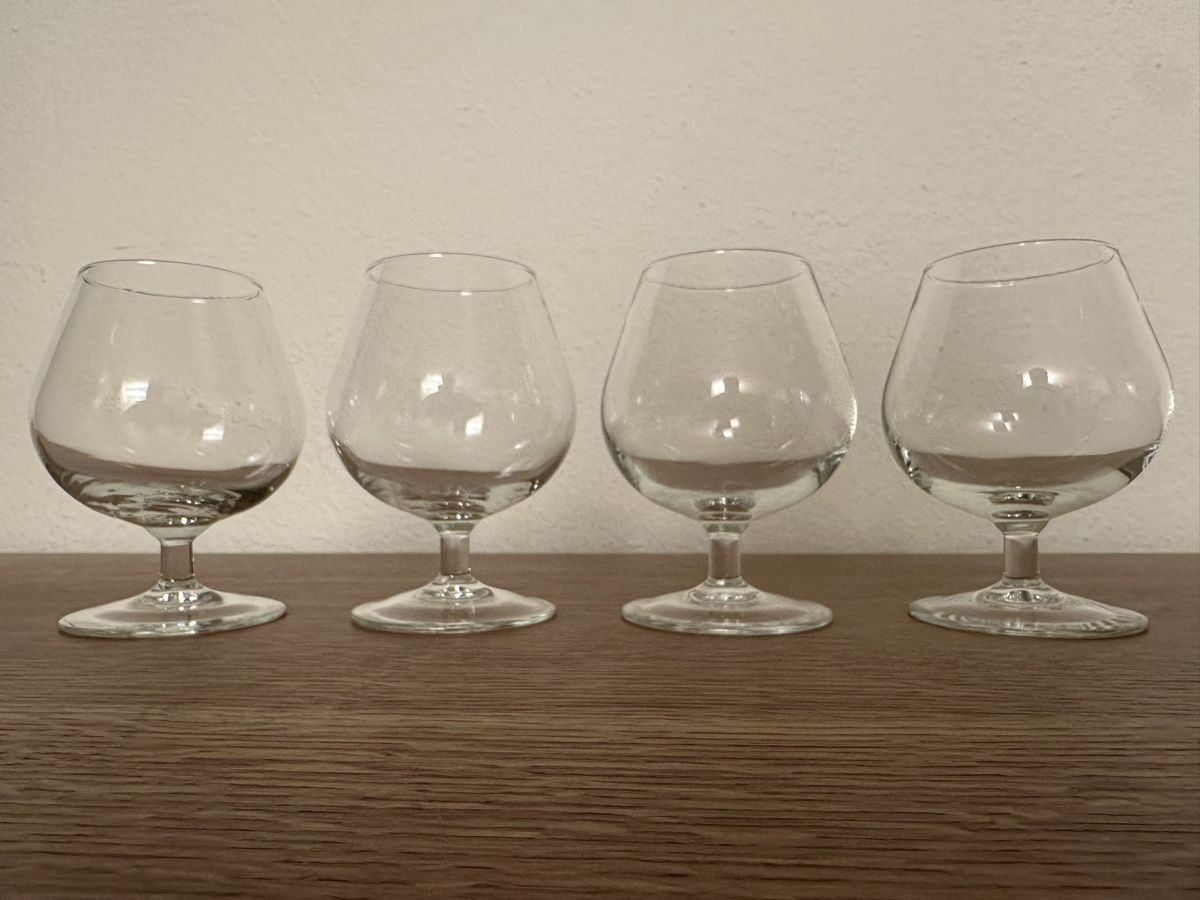Gläser: Cognac Gläser 4 Stück – Neu (gemäss Beschreibung) aus Weisslingen von inspirieren