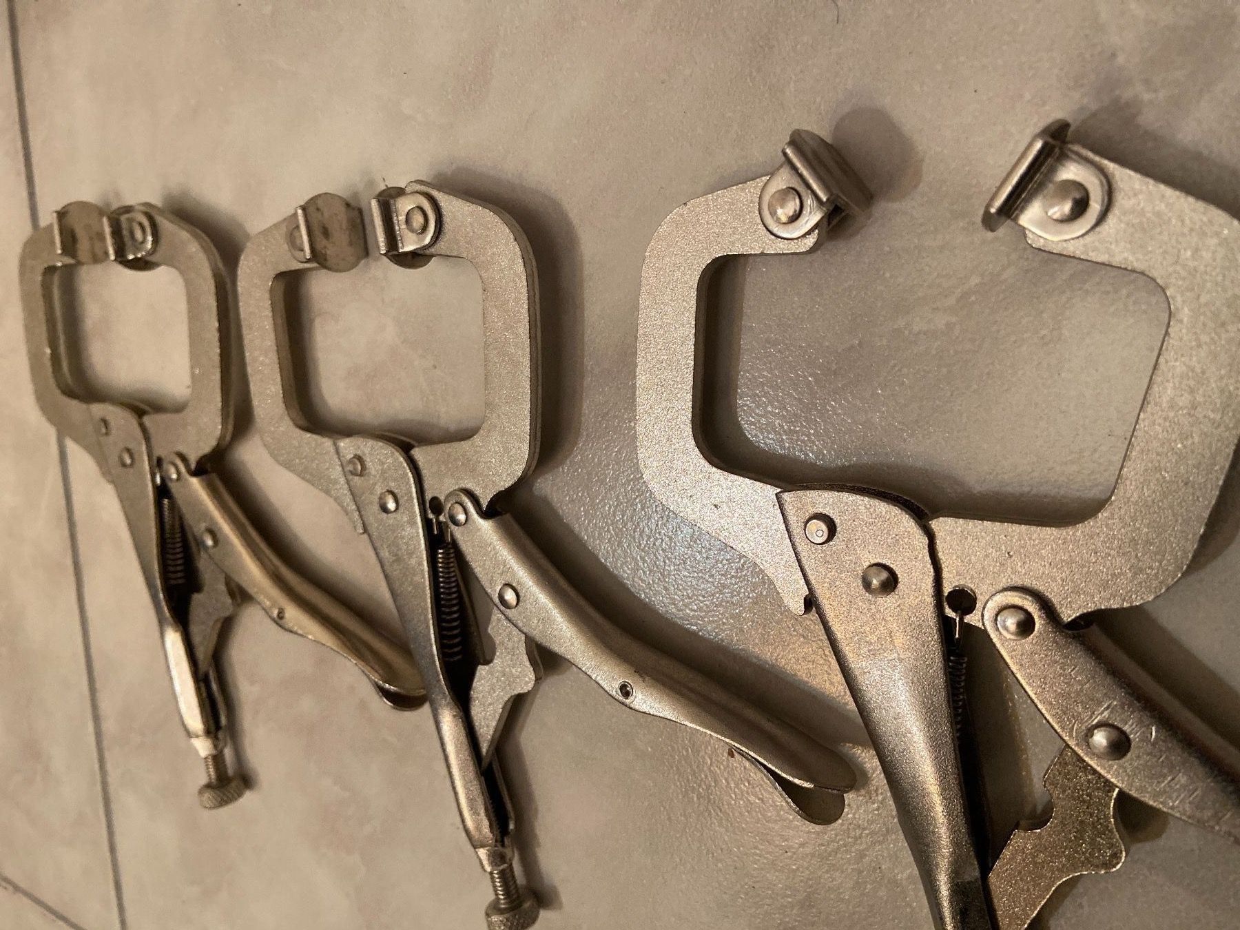 Tutti gli attrezzi: Schraubzwingen Grip Locking 6“ / 3 Pcs. – Nuovo e nell'imballaggio originale da Seon venduto da Aaargauer01 6