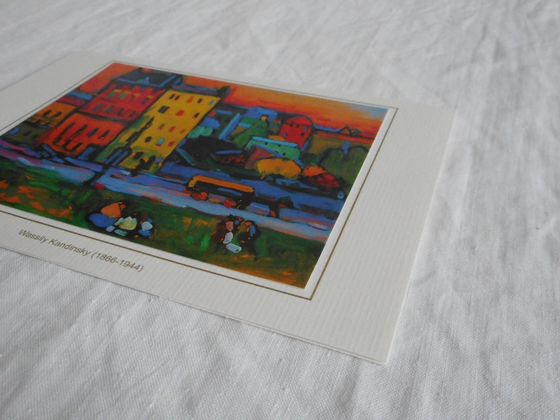 Cartoline: Kunstkarte - Wassily Kandinsky – Nuovo e nell'imballaggio originale da Niederlenz venduto da Berghem 1