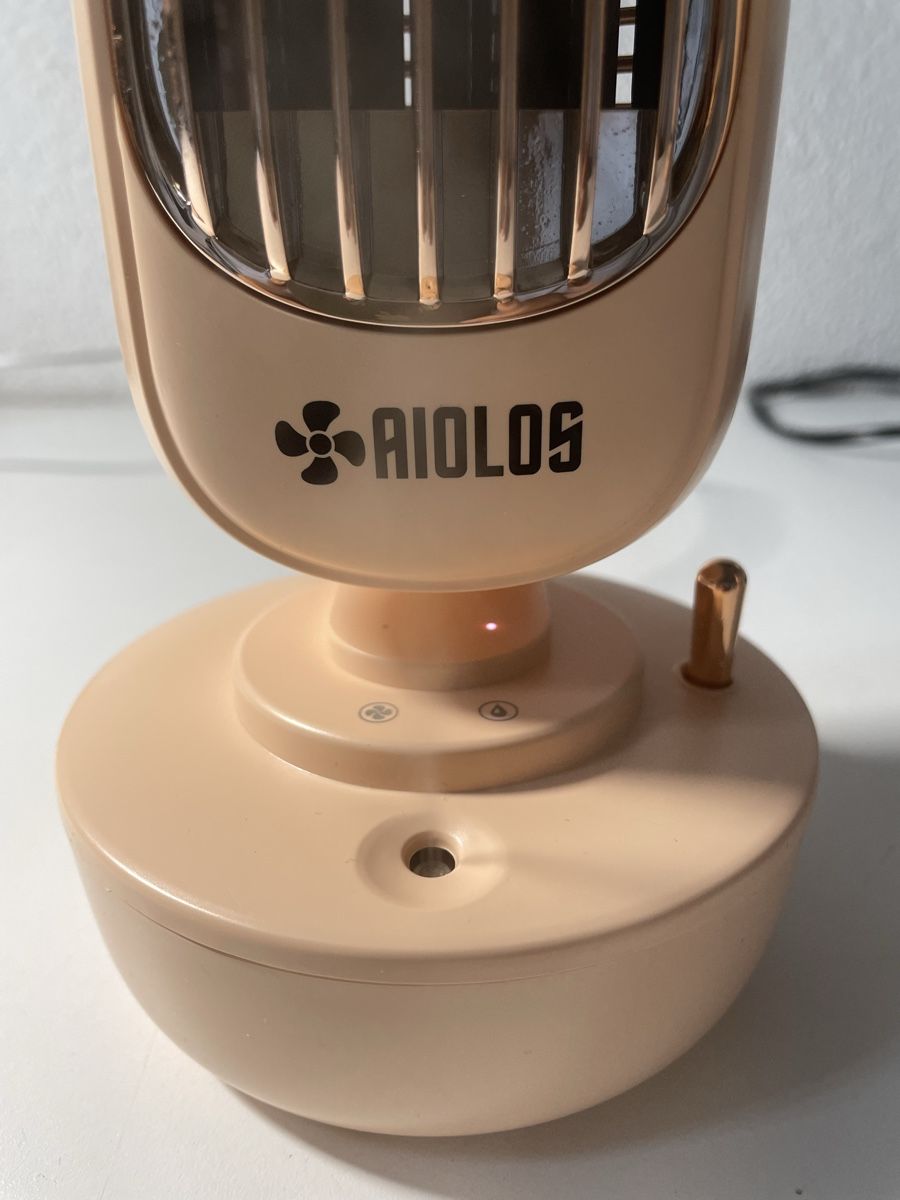 Ventilatori: AIOLOS Ventilator + Luftbefeuchter pink, 220ml Wassertank, t – Usato da Schwerzenbach venduto da Muffi01 2