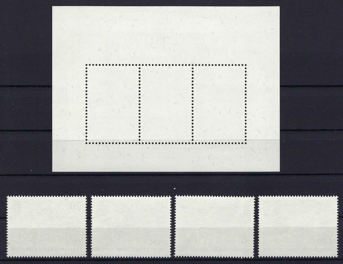 Alle Briefmarken: Lichtenstein 1981 Sonderblock und top Serie postfrisch – Gebraucht aus Hitzkirch von walti1959 1