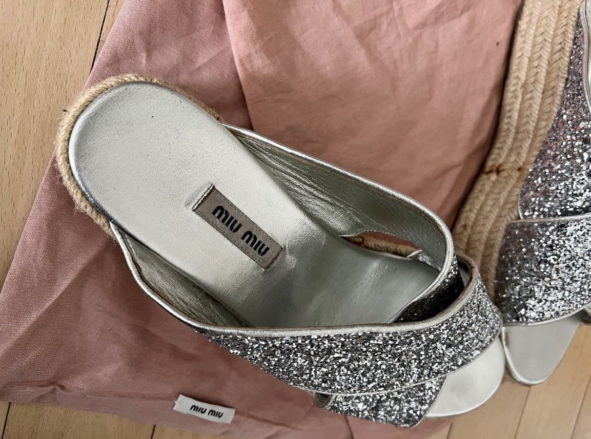 Miu Miu Scarpe da donna: Miu Miu Sandalen Gr. 38 – Usato da Zürich venduto da tiz_jcj7 1