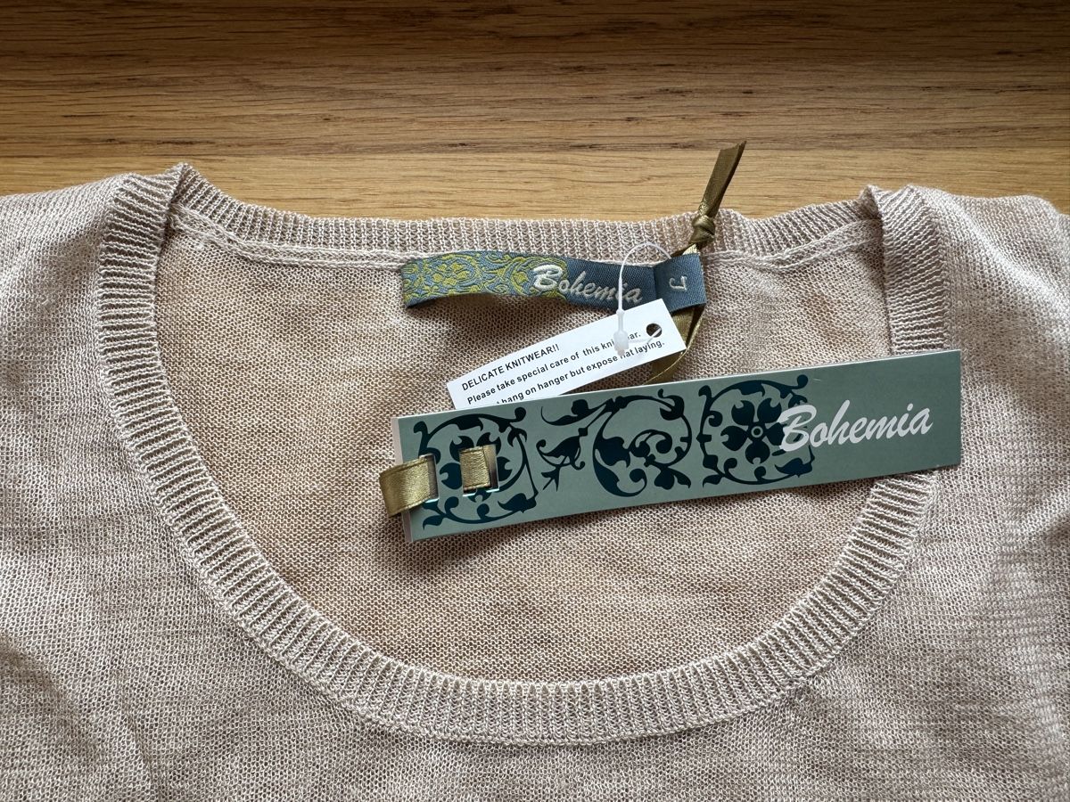 Top: Damen Pullover Bohemia beige Grösse L neu  – Nuovo (secondo la descrizione) da Birrwil venduto da Annaluna 1