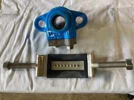 sanitaire /collier de prise avec dispositif de perçage hawle