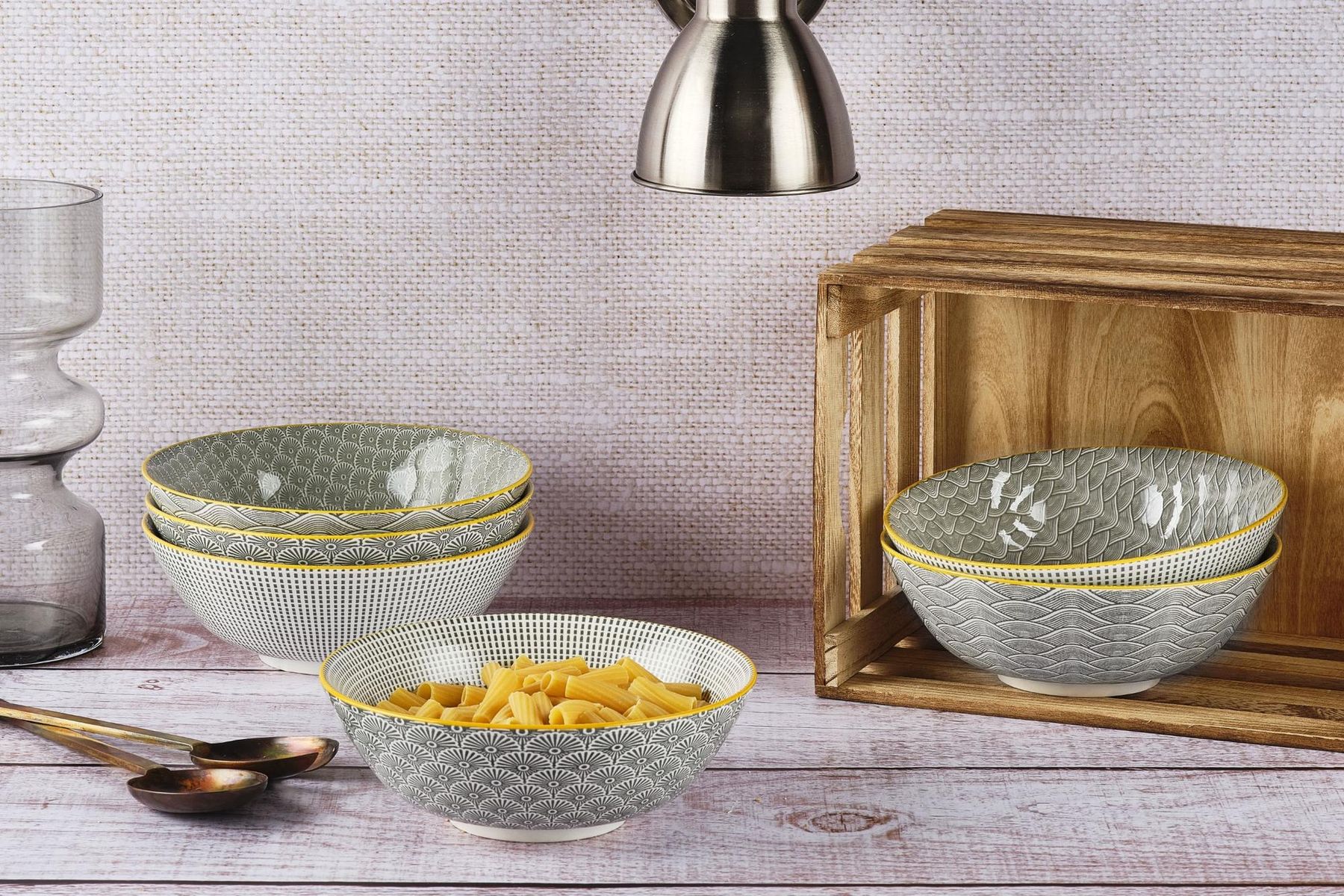 Rörstrand Ciotole: Schalen PATTERN Ø21cm – Nuovo e nell'imballaggio originale da Bremgarten AG venduto da simpliCH 3