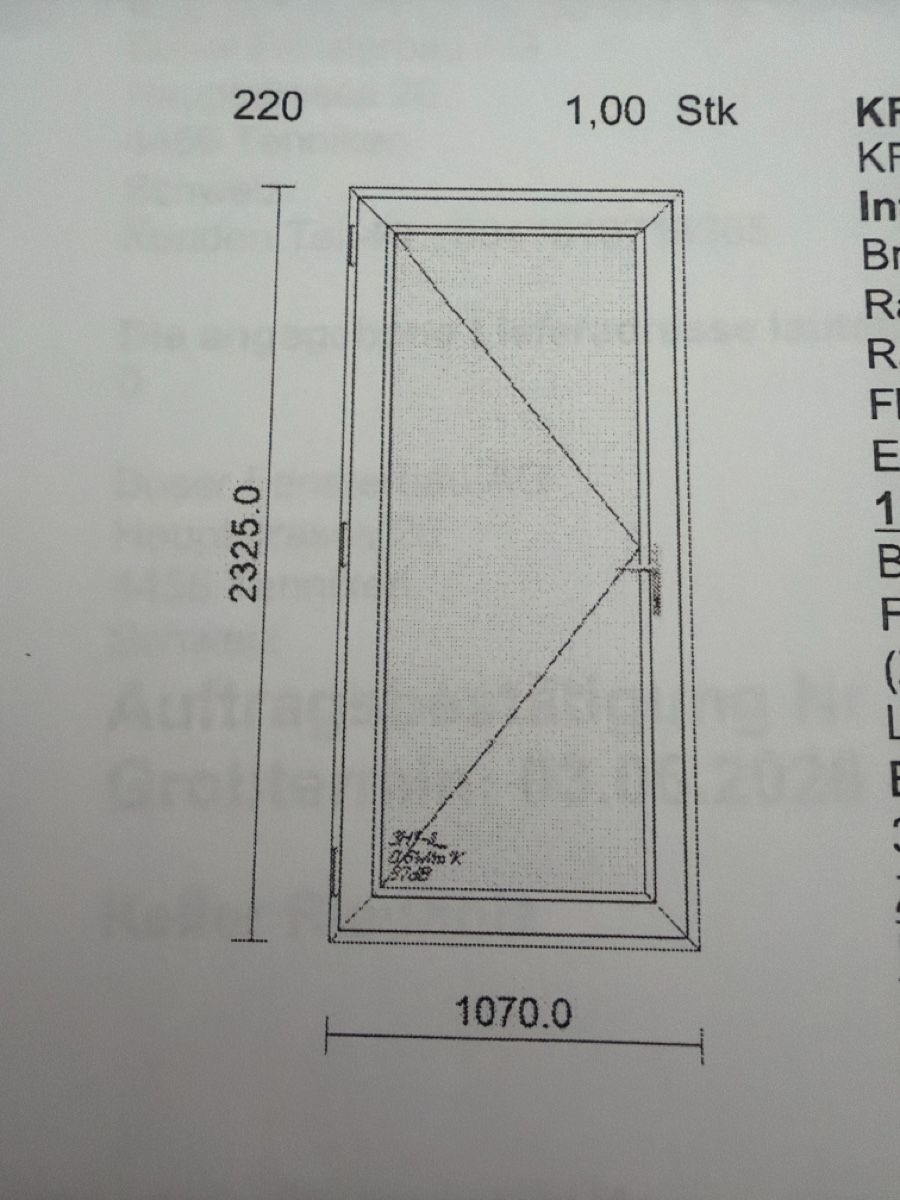 Portes: Abschliessbare Kunststoff Türe – Neuf avec emballage d'origine à Böckten par larstill22