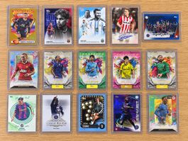 Fussballkarten Lot – Messi, Yamal, Autogramm & nummeriert