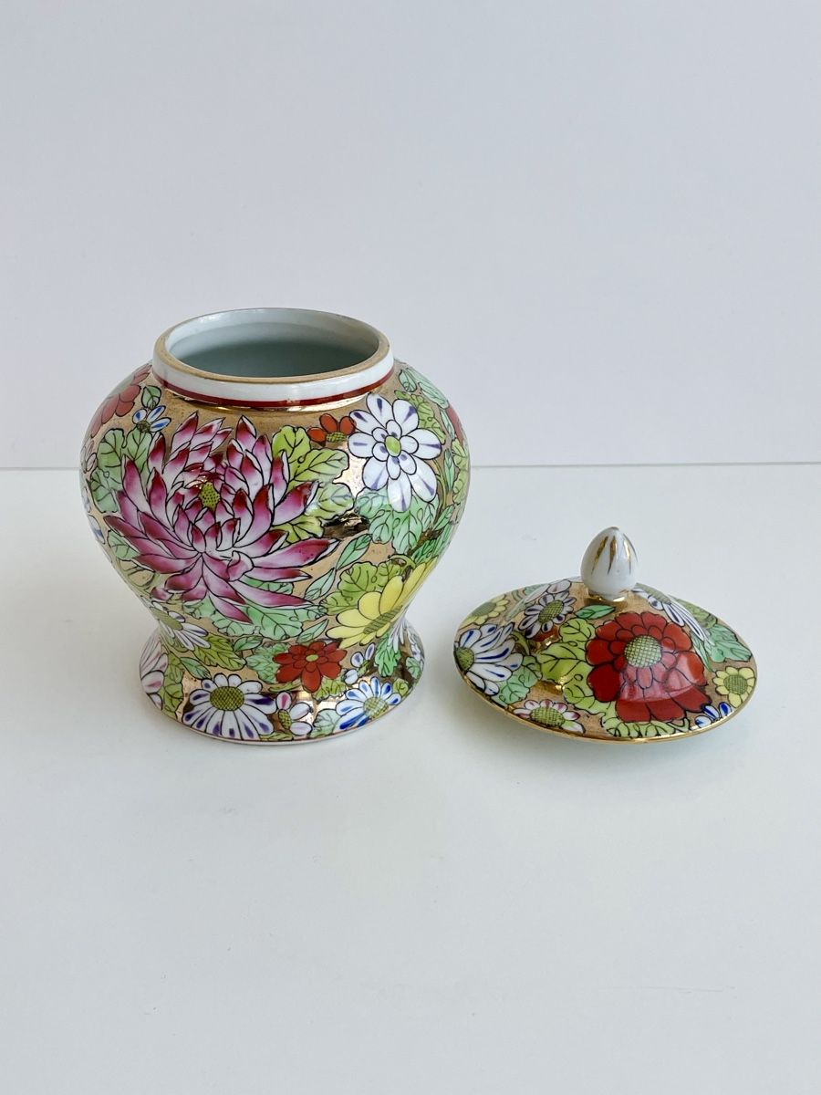 Altro in Decorazioni & Accessori: Ancien pot à gingembre de Macao, Fleurs dorées – Usato da Genève venduto da mar_nd6c 3