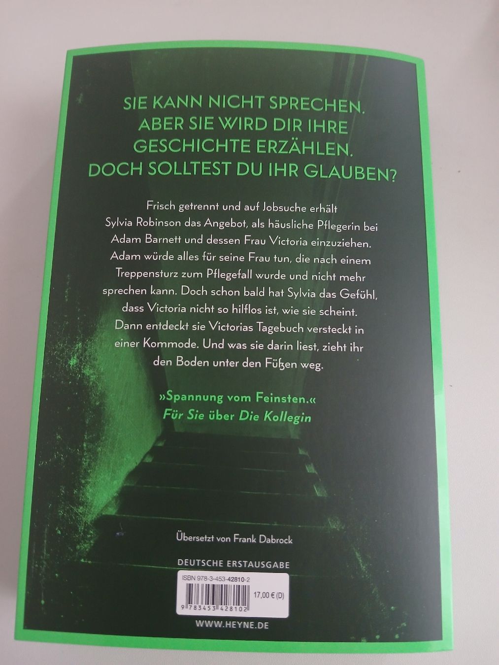 Bücher: Die Ehefrau - Thriller - Freida McFadden – Gebraucht aus St. Gallen von stern212 1